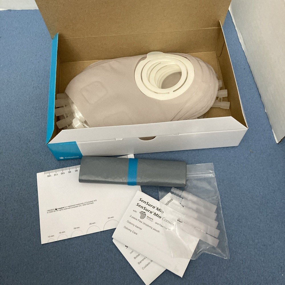 CIB Coloplast SenSura Mio 2" Maxi Flex Urostomy Pouch 10 pc Box (12298) -‎ 10/28